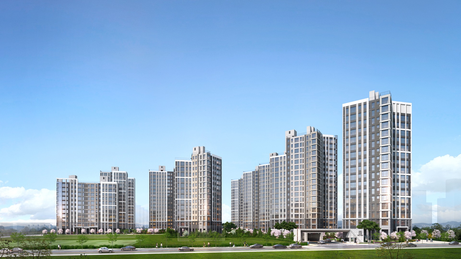 에코델타시티 중흥S클래스 에듀리버 · 부산 중흥 모델하우스 사이트 오픈